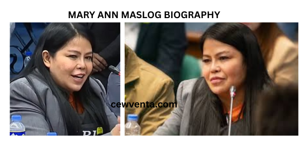 MARY ANN MASLOG BIOGRAPHY