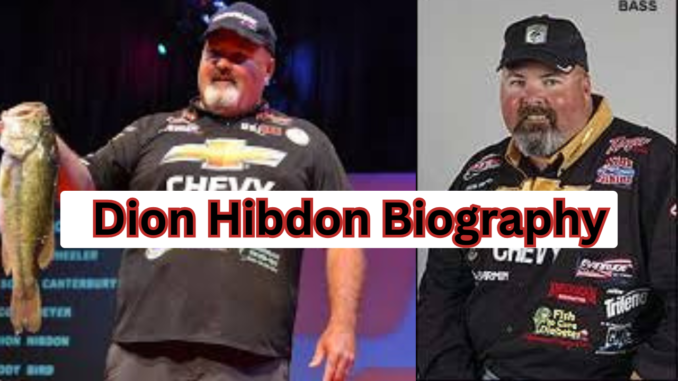 Dion Hibdon Biography
