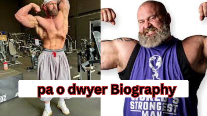 pa o dwyer Biography