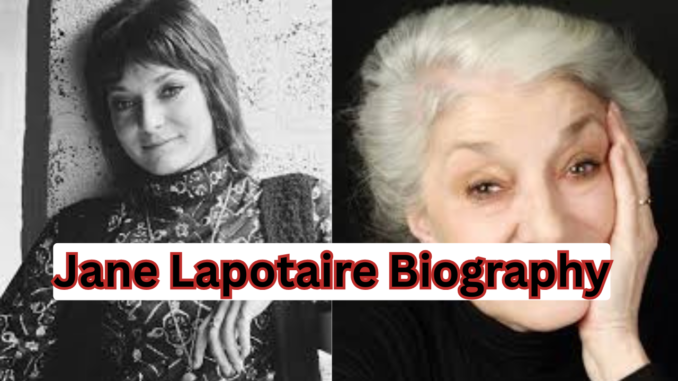 Jane Lapotaire Biography