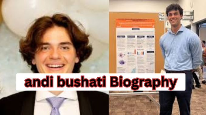 andi bushati Biography